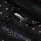 Dolce & Gabbana Black Bandana Hooded Full Zip Bomber Jacket