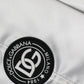 Dolce & Gabbana White Polyester Logo Full Zip Bomber Jacket