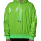 Dolce & Gabbana Neon Green Hooded Sweatshirt