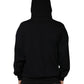 Dolce & Gabbana Black Hooded Pullover Men Sweatshirt Sweater