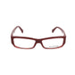 Ermenegildo Zegna Red Plastic Frames