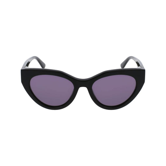 Karl Lagerfeld Black Acetate Sunglasses