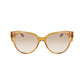 Karl Lagerfeld Brown Acetate Sunglasses