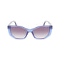 Karl Lagerfeld Blue Injected Sunglasses