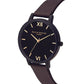 Olivia Burton Black Synthetic Leather Watch