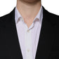 Dolce & Gabbana Black Wool Single Breasted Formal Blazer