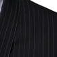 Dolce & Gabbana Black Stripe Single Breasted Formal Suit