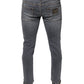 Dolce & Gabbana Dark Gray Cotton Stretch Skinny Denim Jeans