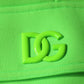 Dolce & Gabbana Neon Green Polyester Cargo Jogger Sweatpants Pants