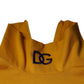 Dolce & Gabbana Yellow DG Long Sleeve Turtleneck Pullover Sweater