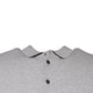 Dolce & Gabbana Gray Crown Collared Short Sleeve Polo T-shirt