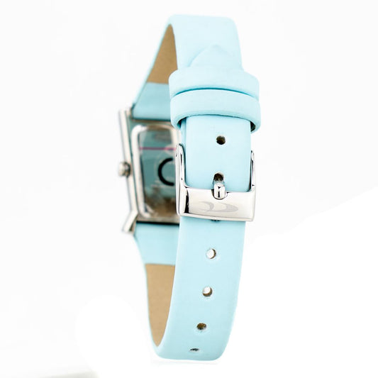 Chronotech Blue Leather Watch