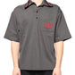 Dolce & Gabbana Gray DG Embroidery Collared Men Polo T-shirt