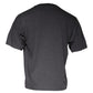 Dolce & Gabbana Gray Cotton Crew Neck Short Sleeves T-shirt