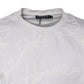 Dolce & Gabbana White Logo Print Cotton Crew Neck T-shirt