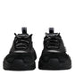 Dolce & Gabbana Black Daymaster Low Top Men Sneakers Shoes