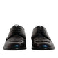 Dolce & Gabbana Peacock Patent Leather Derby Men Dress Shoes