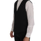 Dolce & Gabbana Black STAFF Cotton Vest