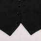 Dolce & Gabbana Black STAFF Cotton Vest