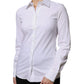 Dolce & Gabbana White Cotton Collared Long Sleeves Shirt Top