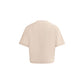 Versace Pink Beige Pin Logo T-Shirt