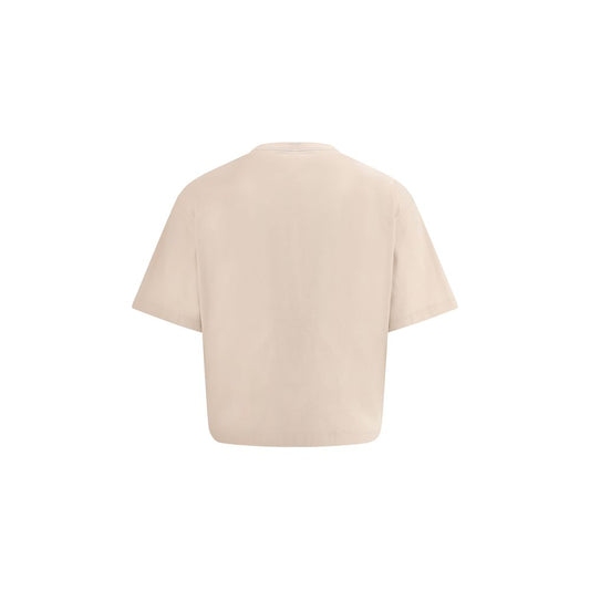 Versace Pink Beige Pin Logo T-Shirt