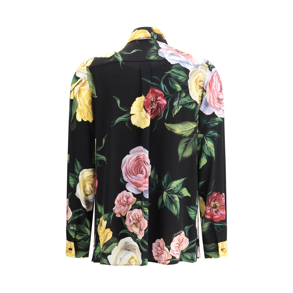 Dolce & Gabbana Rose and peony print Shirt