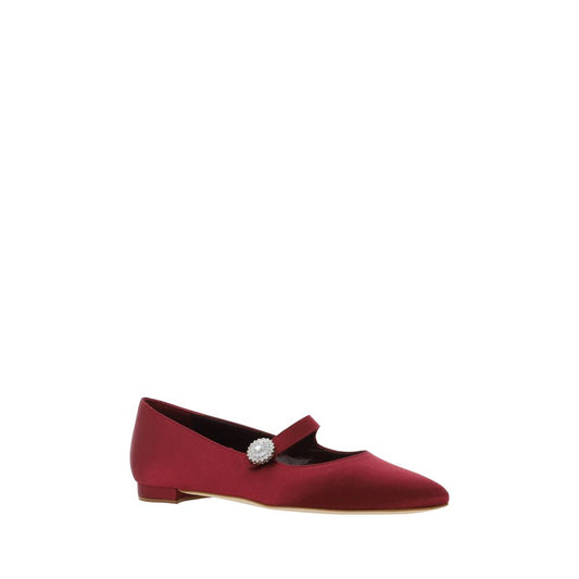 Manolo Blahnik Mary Jane Ballerinas