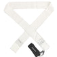 Dolce & Gabbana White Polka Dotted Silk Skinny Scarf