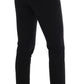 Ermanno Scervino Black Stretch Leggings Pants