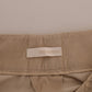 Ermanno Scervino Beige Cotton Bootcut Pants