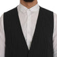 Dolce & Gabbana Gray Wool Stretch Vest