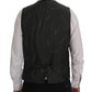 Dolce & Gabbana Gray STAFF Wool Stretch Vest