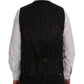 Dolce & Gabbana Gray STAFF Wool Stretch Vest