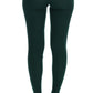 Dolce & Gabbana Green Cashmere Stretch Tights