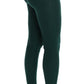 Dolce & Gabbana Green Cashmere Stretch Tights