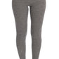 Dolce & Gabbana Gray Cashmere Stretch Tights