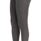 Dolce & Gabbana Gray Cashmere Stretch Tights