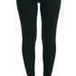 Dolce & Gabbana Green Wool Stretch Tights