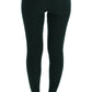 Dolce & Gabbana Green Wool Stretch Tights