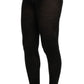 Dolce & Gabbana Gray Wool Blend Stretch Tights