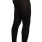 Dolce & Gabbana Gray Wool Blend Stretch Tights