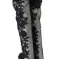 Dolce & Gabbana Embroidered Floral Over-Knee Boots