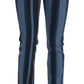 Dolce & Gabbana Blue GIRLY Striped Cotton Jeans