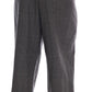 Dolce & Gabbana Elegant Gray Check Capri Wool Pants