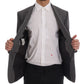 Dolce & Gabbana Gray Wool MARTINI Slim Blazer