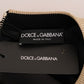 Dolce & Gabbana Black Fairy Tale Brocade Zipper Sweater