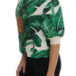 Dolce & Gabbana Tropical Pineapple Sequined Sweater