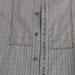 Dolce & Gabbana Gray Check GOLD Cotton Slim Fit Shirt