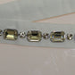 Dolce & Gabbana White Crystal Stones Waist Belt